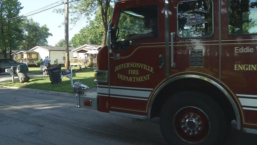Jeffersonville Fire Department fire truck