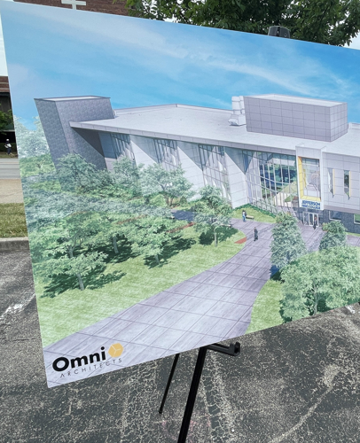 Visualization of JCTC new downtown campus building