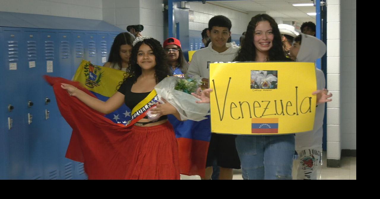 Louisville school holds Global Homecoming parade celebrating different cultures of students