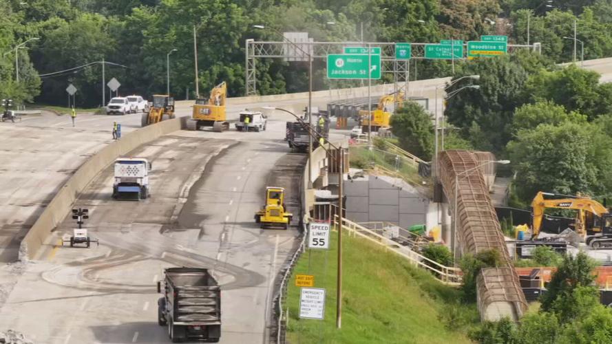 I-65 shutdown ramp 6-1-26 DRONE