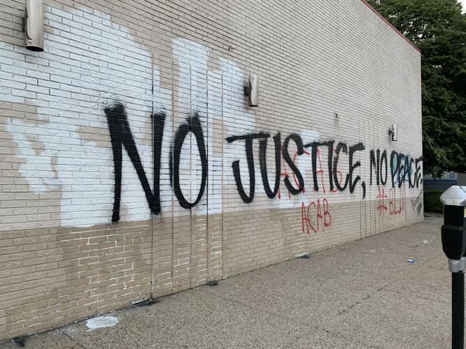 5-31-20, Graffiti in downtown Louisville