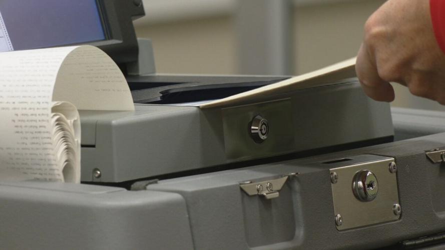 Voting ballot reader