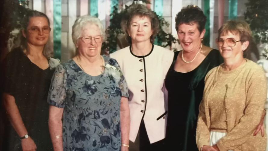 Mary Steinhilber and her sisters