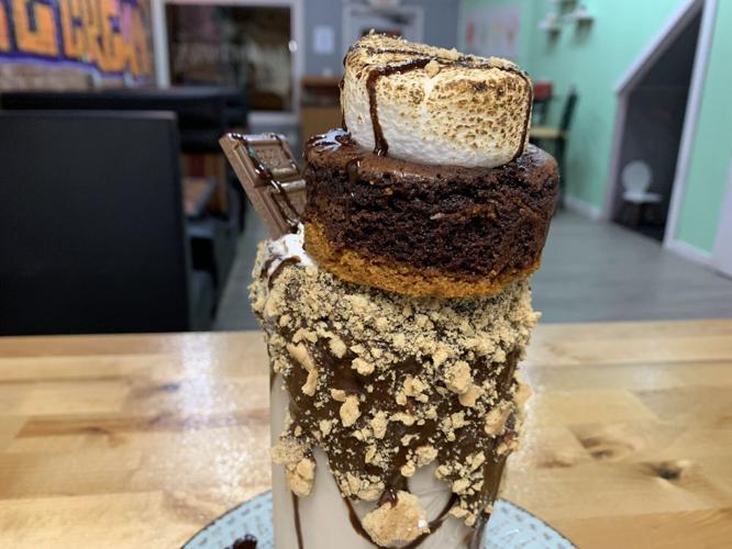 S'mores milkshake