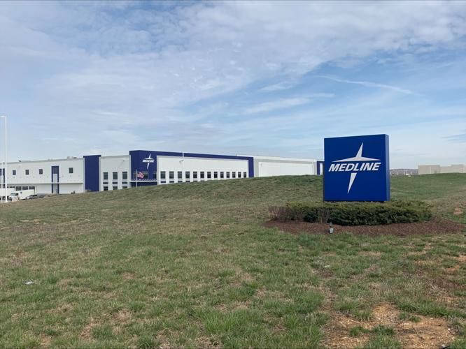 Medline Industries distribution warehouse in Jeffersonville, Indiana
