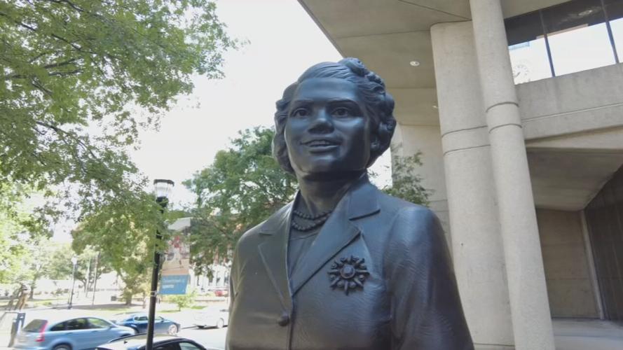 Alberta Jones dowtown statue