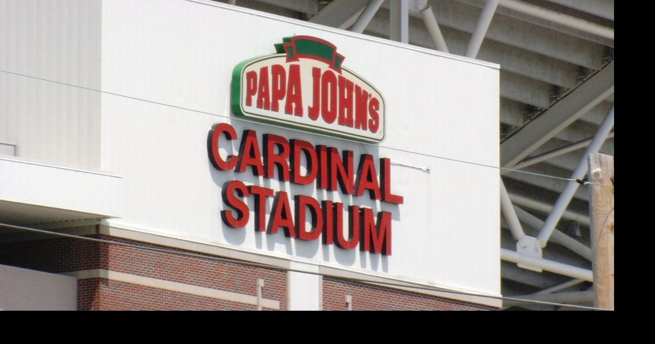 U of L Papa John's Cardinal Stadium, Louisville, Kentucky, Watercolor Wall  Tapestry