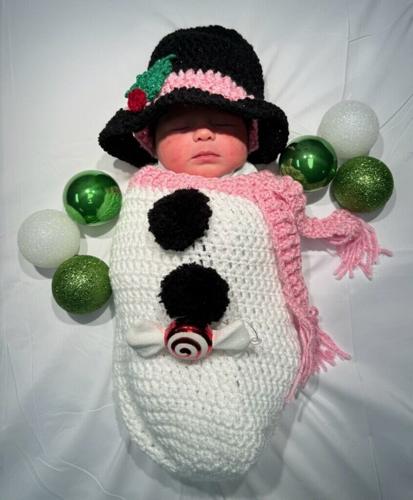 Baptist Health Hardin snowman baby