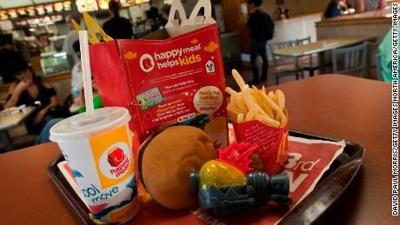 McDonald's is taking cheeseburgers out of the Happy Meal
