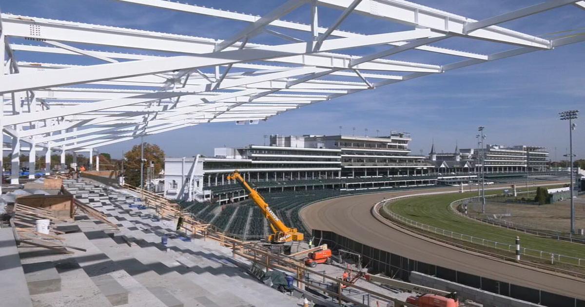 Churchill Downs celebrates milestone in 90 million project to