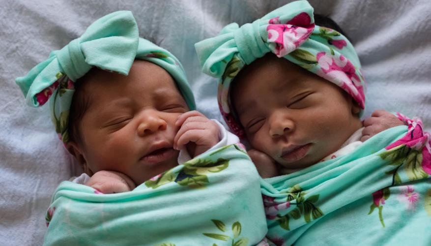 Grace and Gabrielle Corsey (Gilbert Corsey's twins)