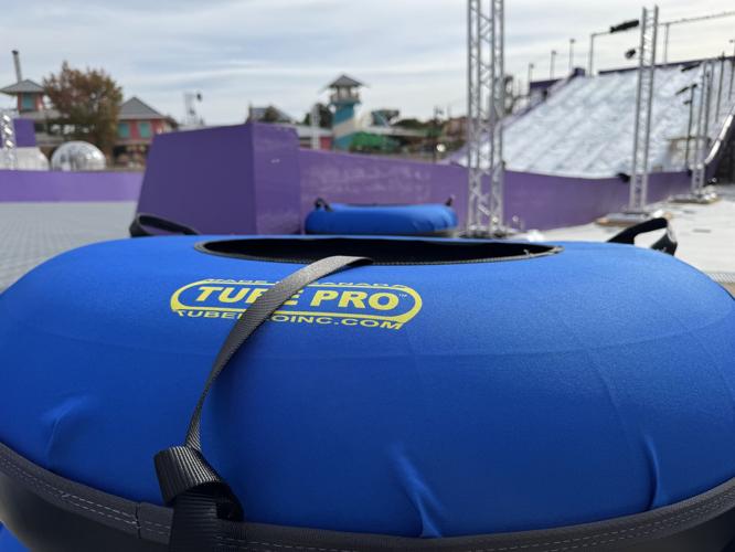 Christmas at Kentucky Kingdom prep 11-8-24