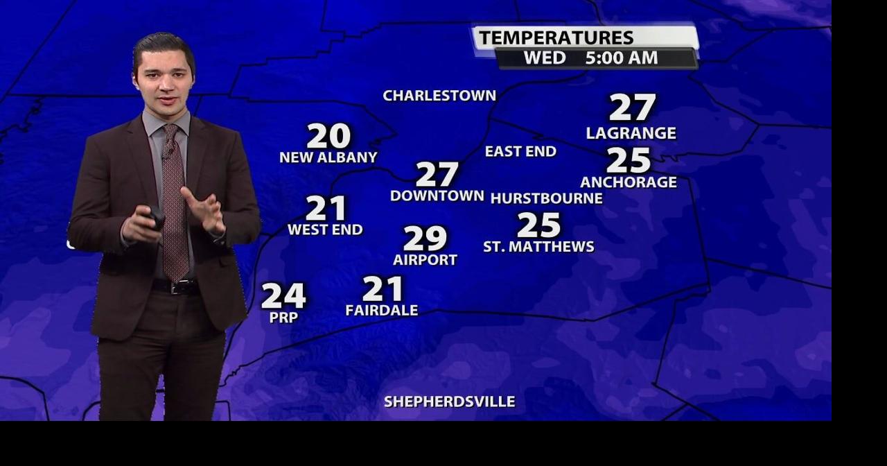 Bryce Jones' Early Wednesday Morning Forecast Weather