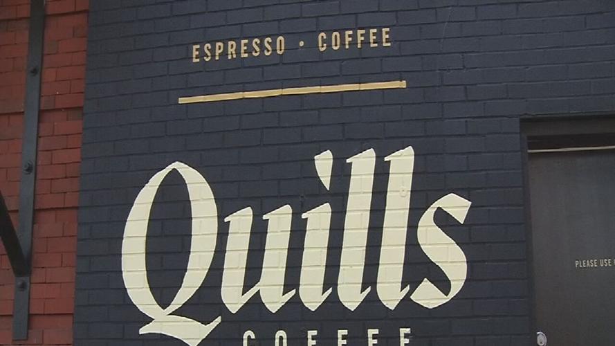 Quills Coffee Sign