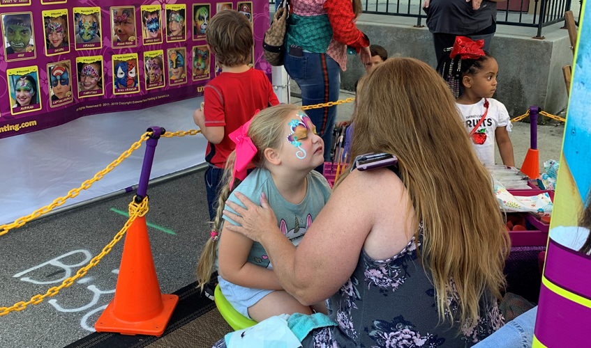 Harvest Homecoming Face Painting Booth 2021
