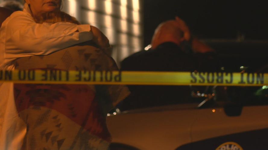 Scene of shooting / carjacking on Echelon Way, on Tuesday, Nov. 16, 2021