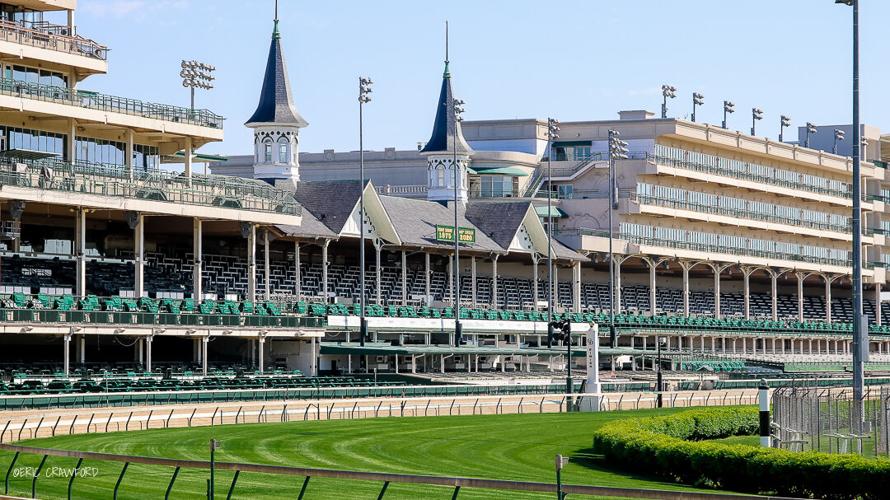 Empty Churchill Downs