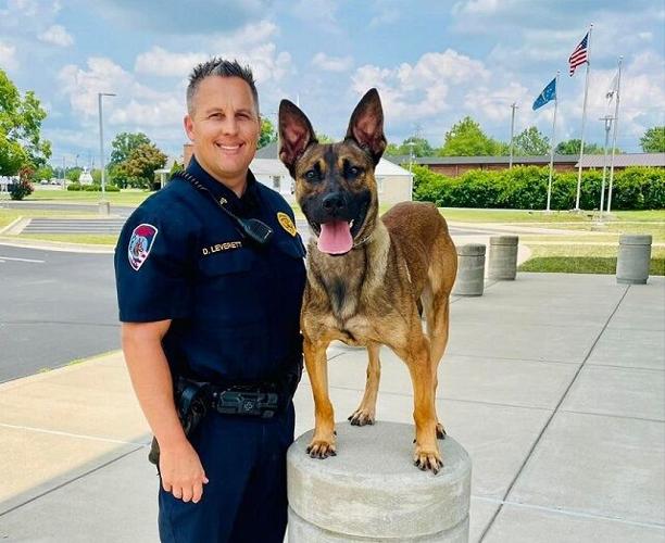 Sgt. Denver Leverett and K-9 Dunko with Jeffersonville Police Dept. - 7.25.24