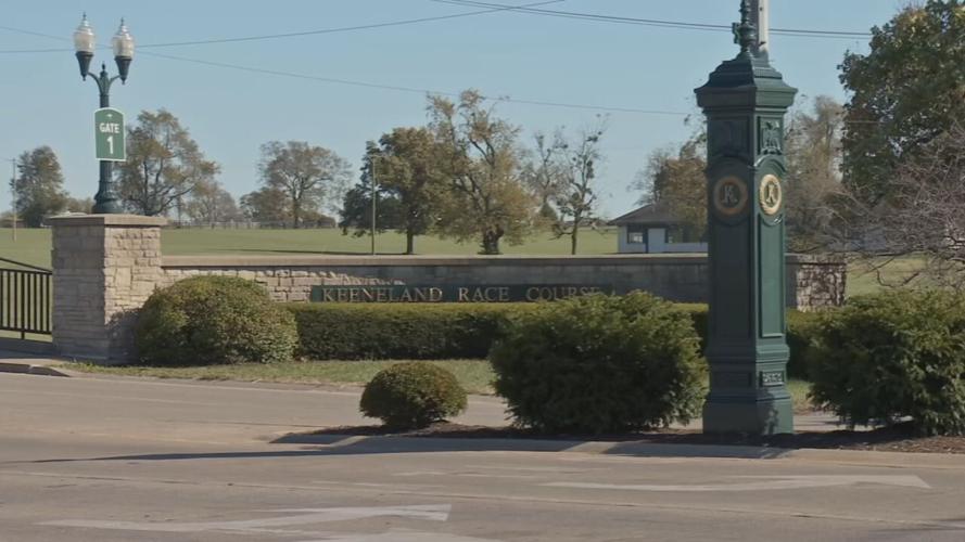 Keeneland race track exterior