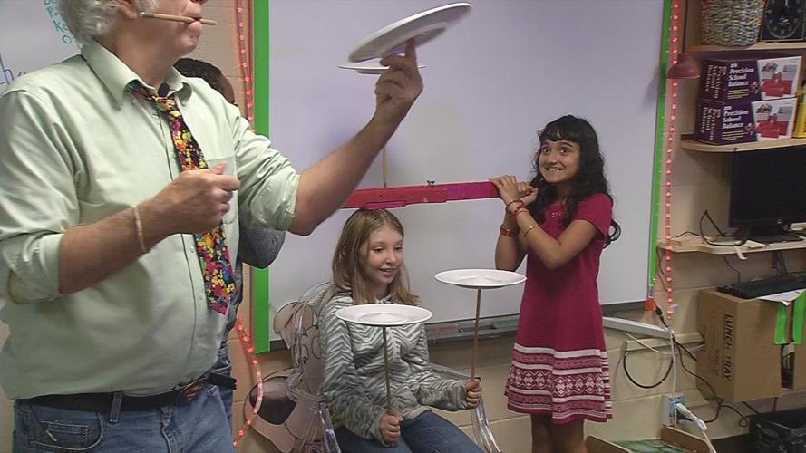 JCPS STEAM teacher gets attention with "back to the future" approach