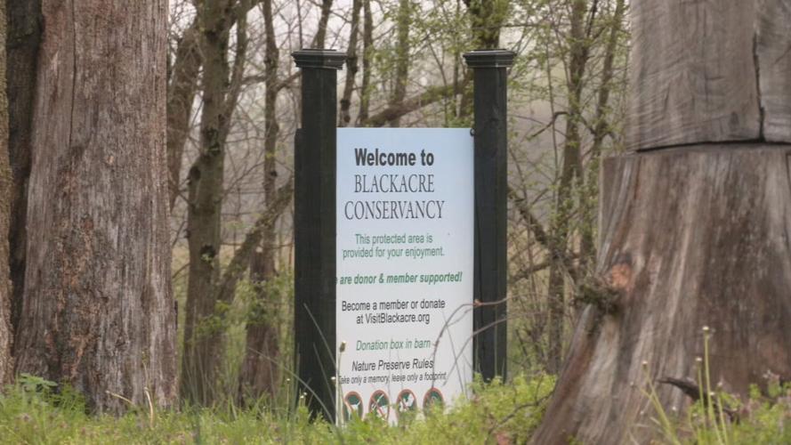 Blackacre conservancy signage
