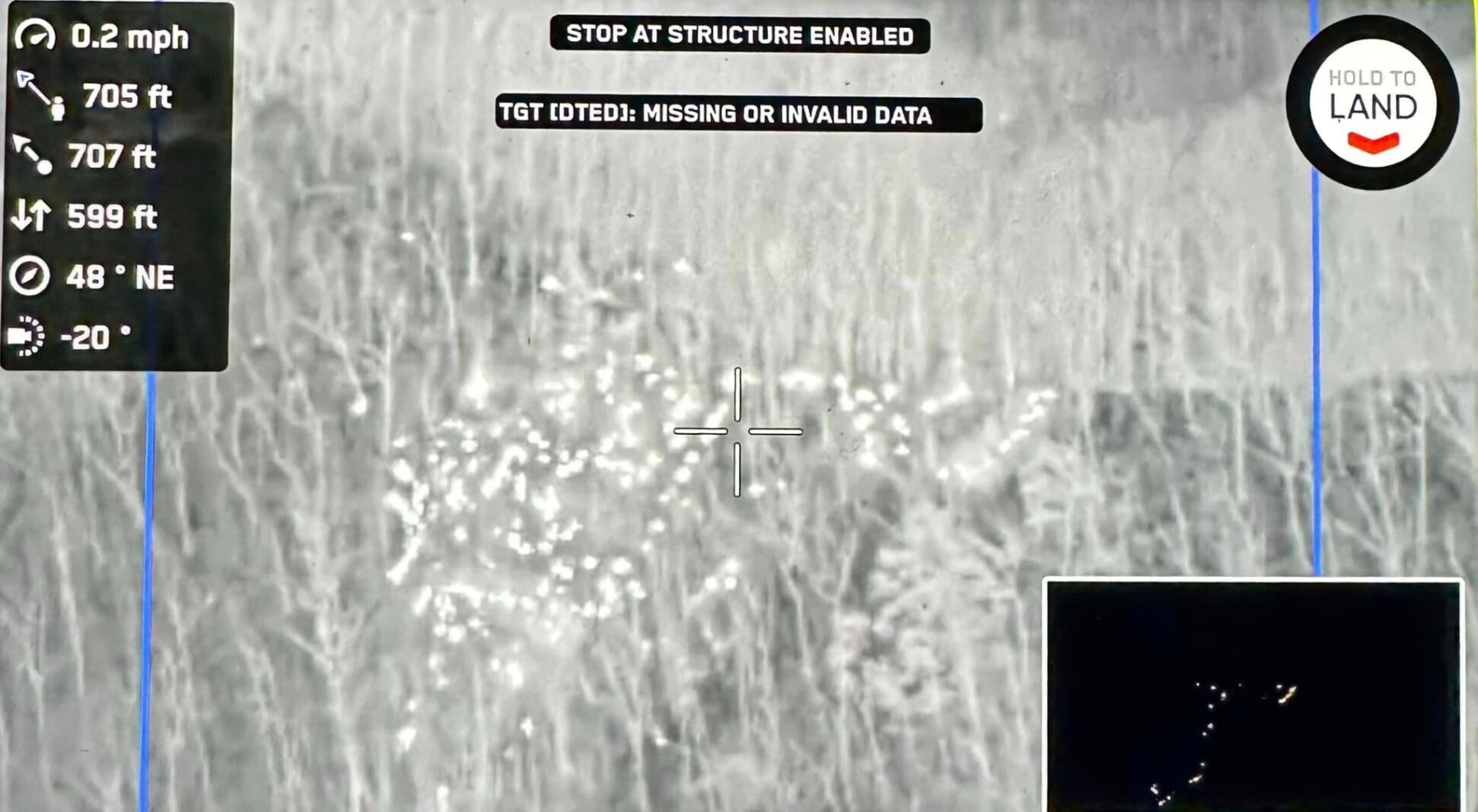 Drone picture of Borden brush fire from CCEMA - 11.23.23