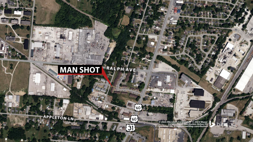 Map of shively homicide 06.04.2024