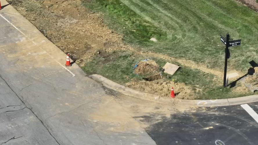Sellersburg Lumos gas line hit 9-26-25