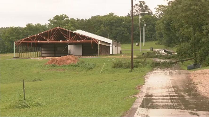 Hart County tornado damage