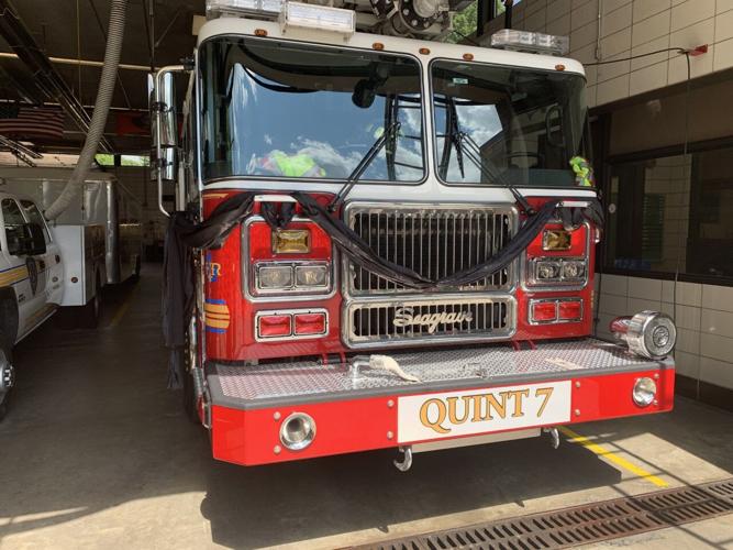 Louisville Fire honors Sean McAdam with memorial bunting ceremony