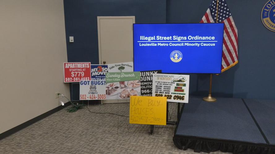 Metro Council Illegal Street Signs Ordinance