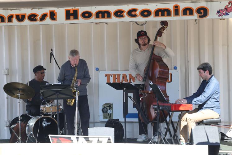 Harvest Homecoming - Band plays.JPG