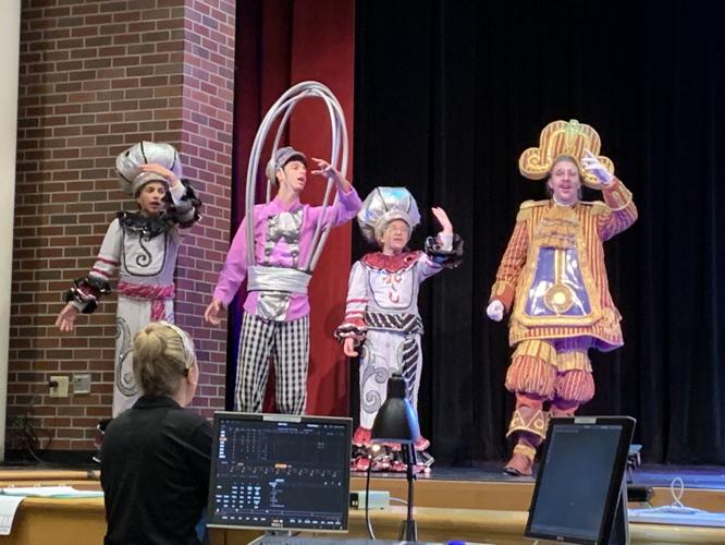 Beauty and the Beast cast rehearses