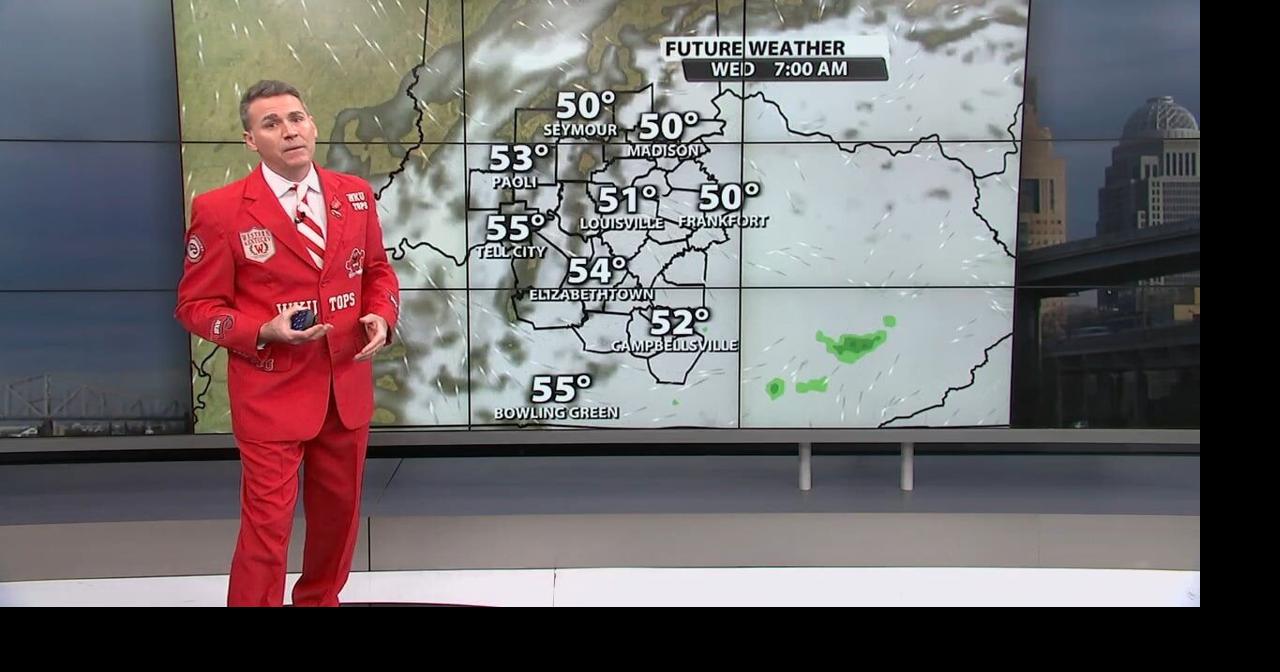 Jude Redfield's Tuesday Morning Forecast Weather
