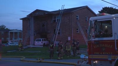Georgetown Place apartment fire