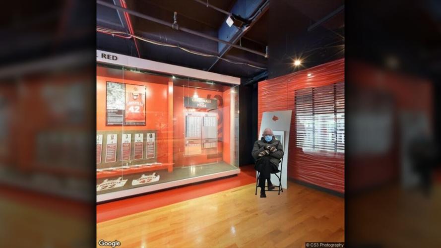 Bernie in YUM Center.png