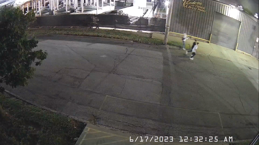 Surveillance video from Vendome