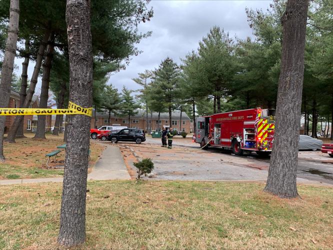 Fire at apartment in Jeffersonville