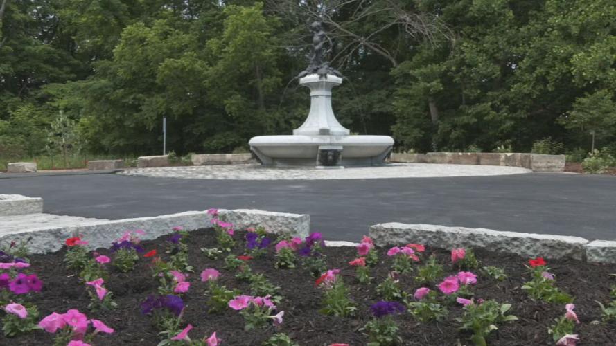 Refurbished Hogan's Fountain at Cherokee Park