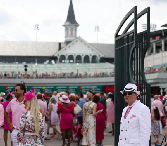 Fans on Kentucky Oaks Day 2025