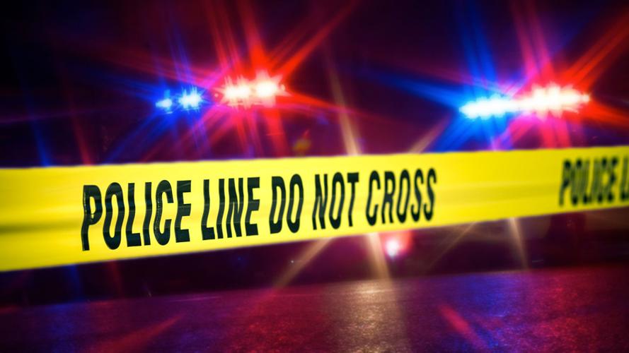 Crime scene graphic