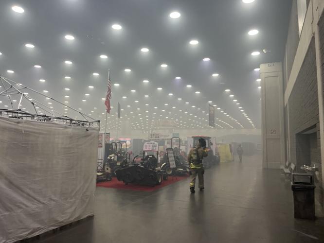 Kentucky Expo Center booth fire