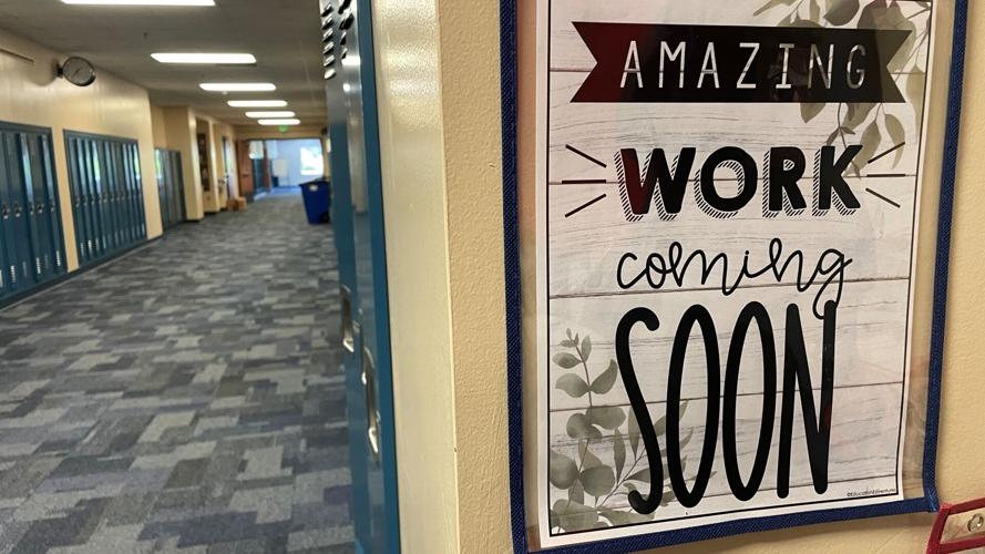 Hazelwood Middle School Amazing Work Sign