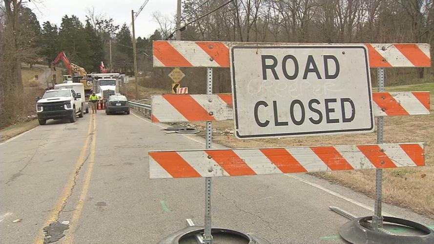 Watterson Trail Bridge - Road Closed