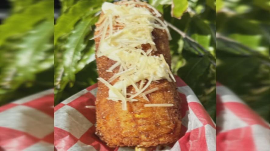 Deep Fried Corn on a Stick