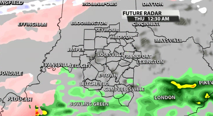 Wintry Mix Possible Tonight And Thursday Morning Before Transitioning ...