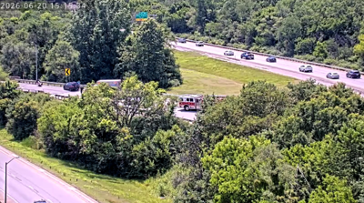 I-64W ramp to I-264E (West Louisville) crash
