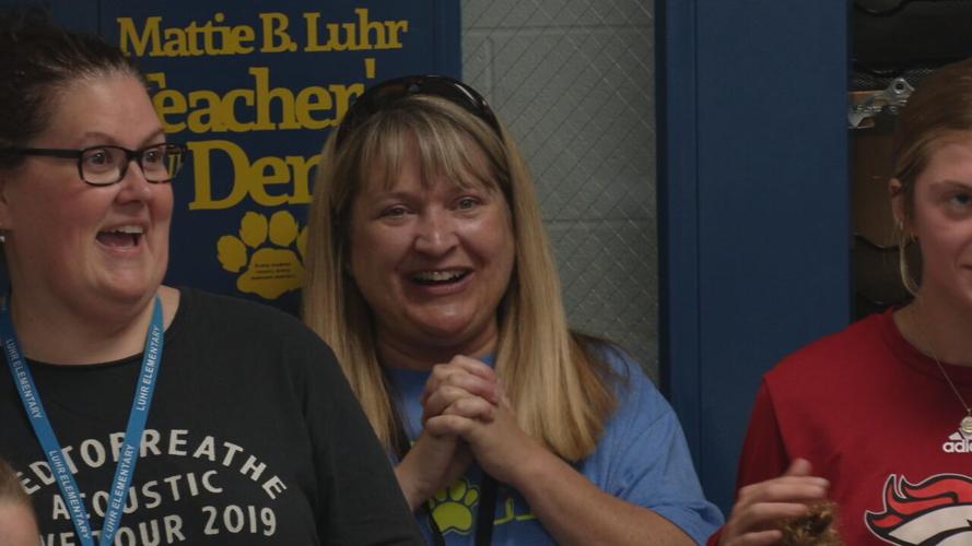 Luhr Elementary School Teachers Lounge surprise 6-10-25