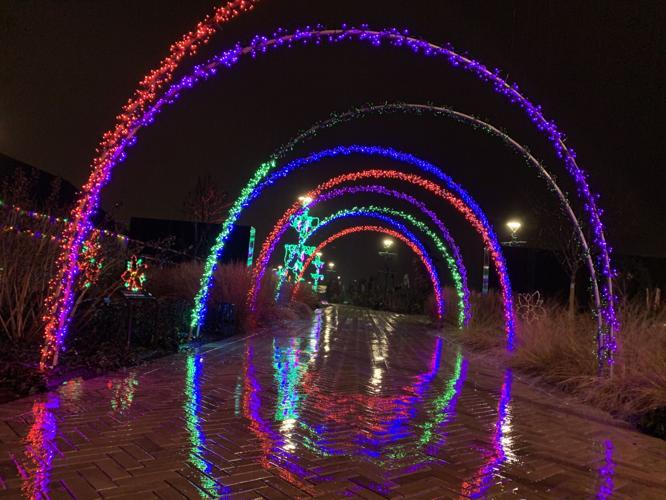 Gardens Aglimmer Light Tunnel