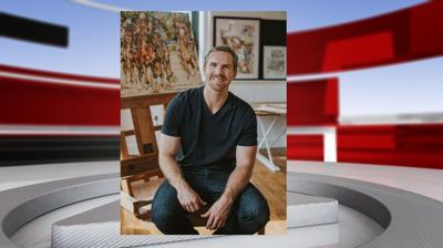 A photo of Louisville artist Richard Sullivan